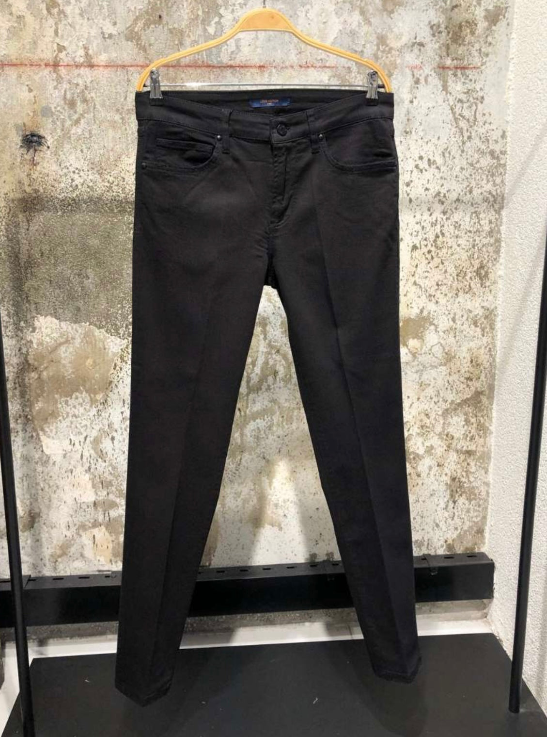 LV men black Jean